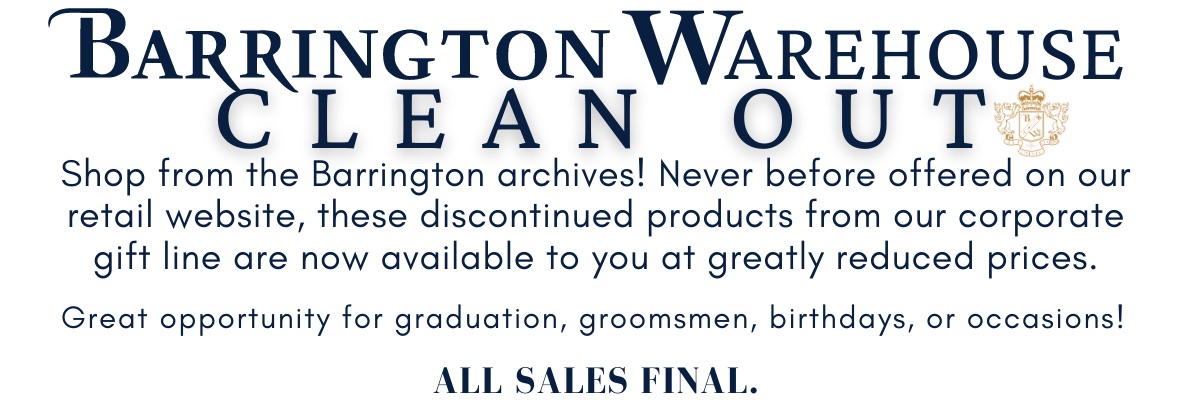 Warehouse Sale