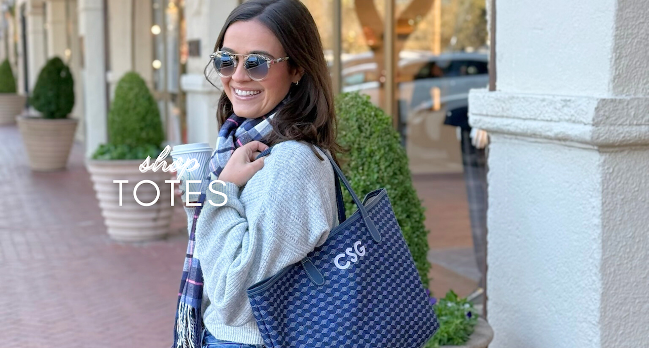 Monogrammed Tote Bags Monogrammed Tote Bags