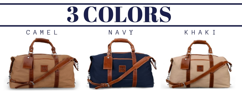 Men's Canvas Captain's Bag