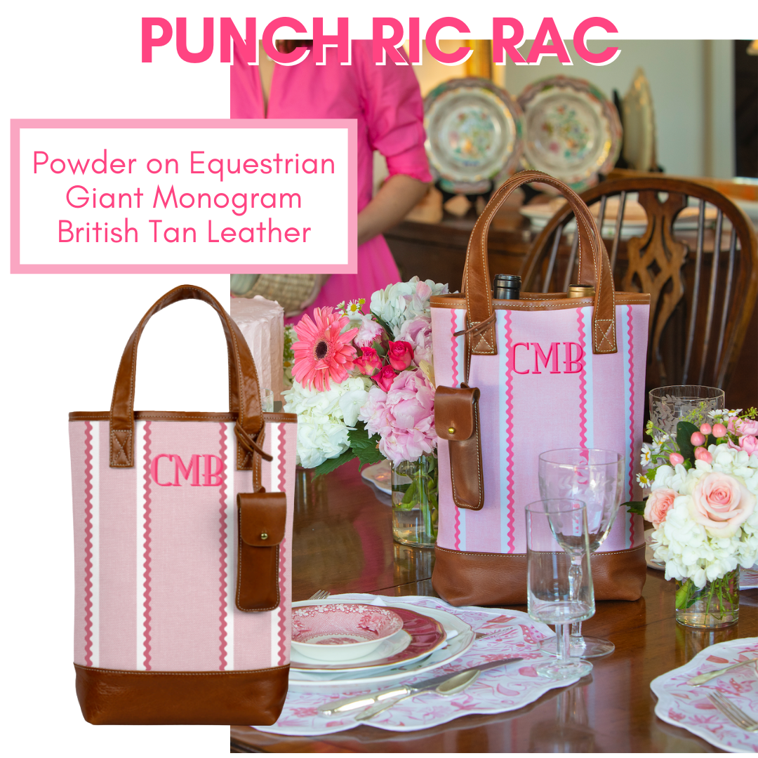 Westport Wine tote- Punch Ric Rac