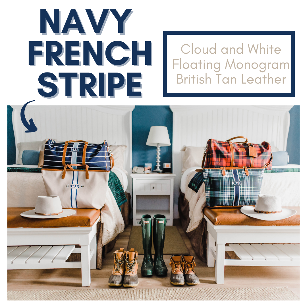 Navy belmont