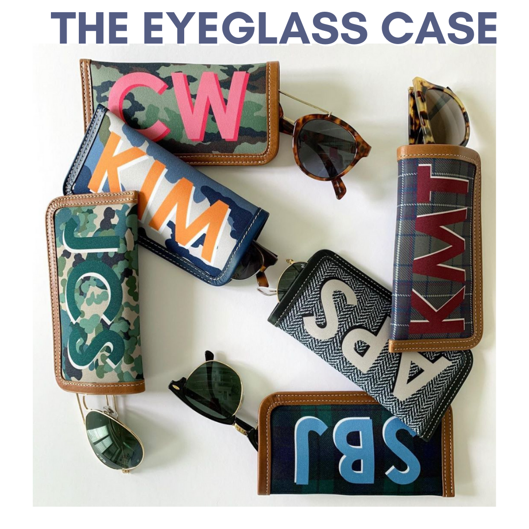 Eyeglass Cases- giant monogram
