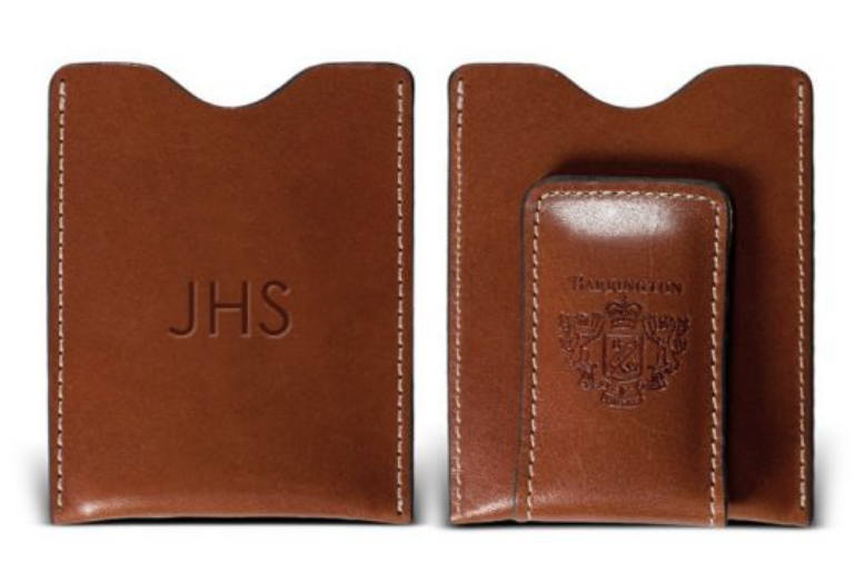 Leather Money Clip