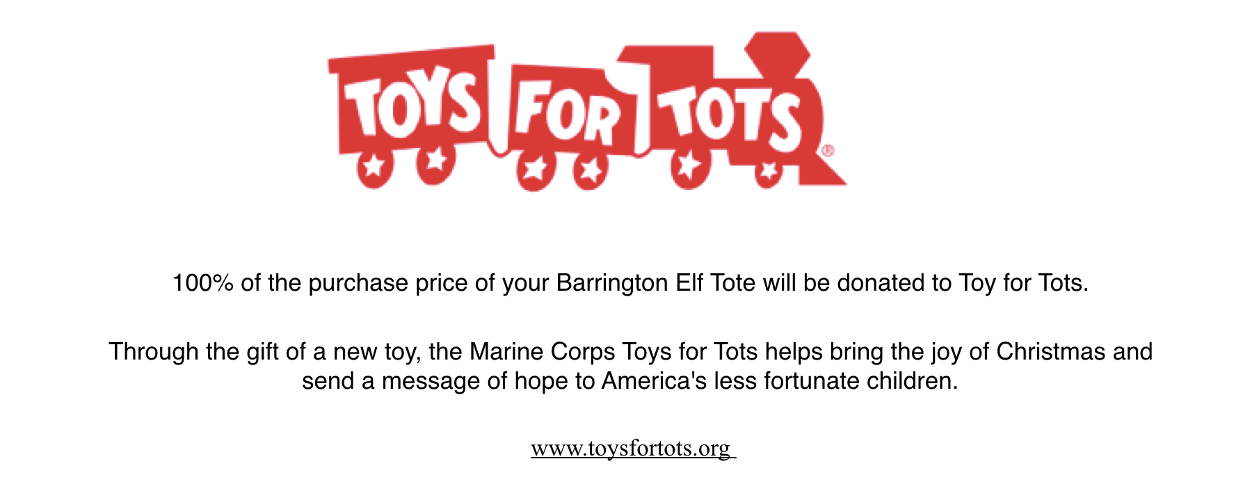 Toys for Tots donations
