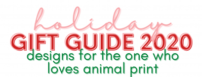 Design Ideas for those who love Animal Print